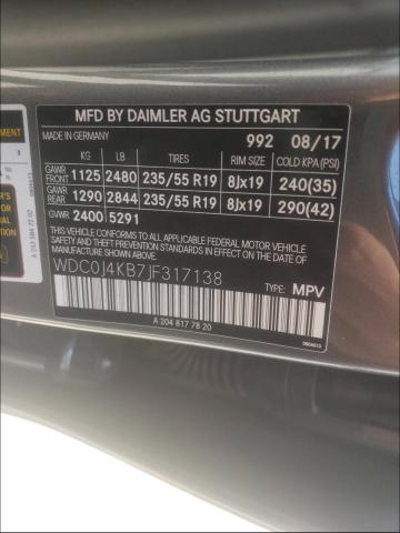 2018 MERCEDES-BENZ GLC COUPE WDC0J4KB7JF317138