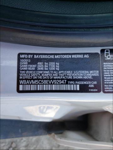 2014 BMW X1 XDRIVE3 WBAVM5C58EVV92947