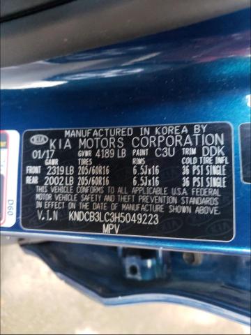 2017 KIA NIRO FE KNDCB3LC3H5049223