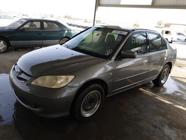 VIN: JHMES86215S400554 Auction: COPART UAE Lot: 52819831 Location: USED VEHICLE AUCTION - DUBAI VIN: JHMES86215S400554 HONDA CIVIC 2005 GRAY Photo 2