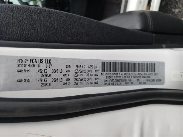 2017 DODGE DURANGO GT 1C4RDJDG8HC766450