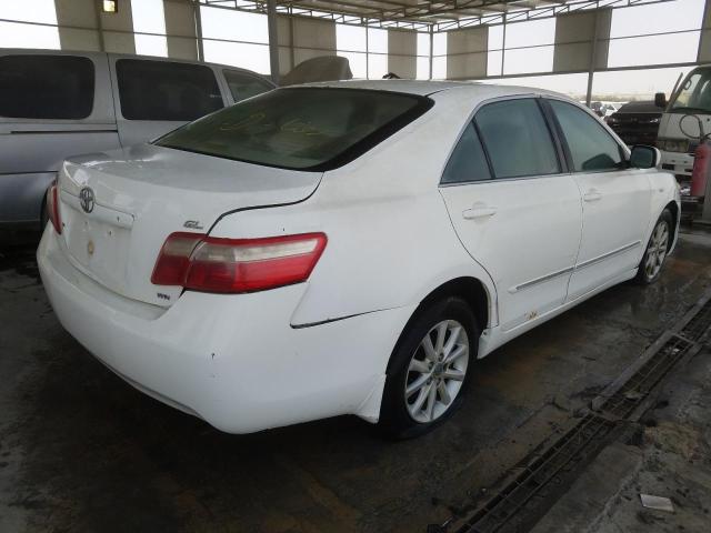 VIN: 6T1BE42K57X375898 Auction: COPART UAE Lot: 52819341 Location: USED VEHICLE AUCTION - DUBAI 6T1BE42K57X375898 TOYOTA CAMRY 2007 WHITE Photo 4