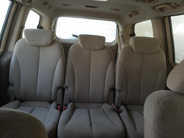 VIN: KNAMB763586185576 Auction: COPART UAE Lot: 53504381 Location: DUBAI INDUSTRIAL CITY - DUBAI KNAMB763586185576 KIA CARNIVAL 2008 RED Photo 6