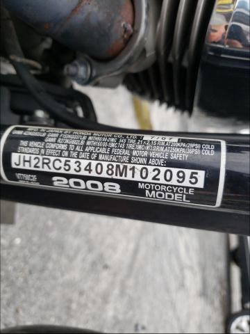 2008 HONDA VT750 C2F JH2RC53408M102095