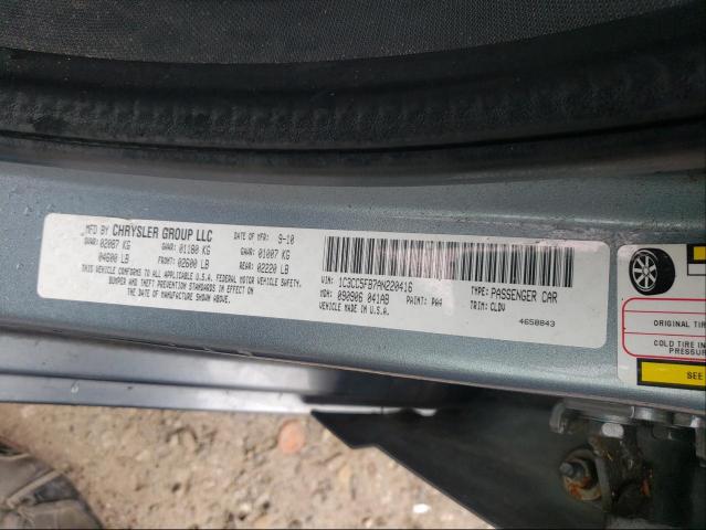 2010 CHRYSLER SEBRING LI 1C3CC5FB7AN220416
