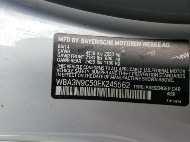 2014 BMW 428 XI WBA3N9C50EK245562