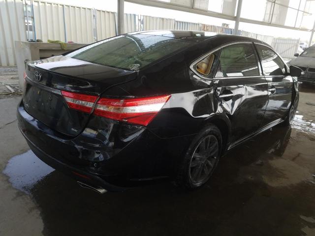 VIN: 4T1BK1EB2FU160221 Auction: COPART UAE Lot: 54427821 Location: DUBAI INDUSTRIAL CITY - DUBAI 4T1BK1EB2FU160221 TOYOTA AVALON 2015 BLACK Photo 4