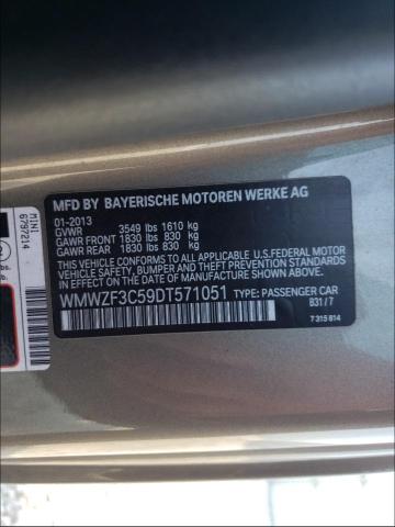 2013 MINI COOPER CLU WMWZF3C59DT571051