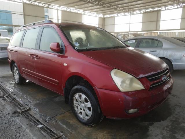 VIN: KNAMB763586185576 Auction: COPART UAE Lot: 53504381 Location: DUBAI INDUSTRIAL CITY - DUBAI KNAMB763586185576 KIA CARNIVAL 2008 RED Photo 1