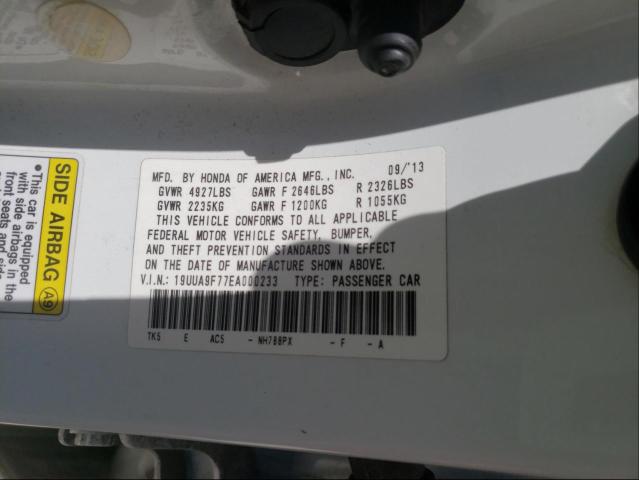 2014 ACURA TL ADVANCE 19UUA9F77EA000233