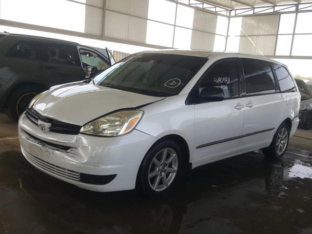 VIN: 5TDZA29C84S179551 Auction: COPART UAE Lot: 54905511 Location: DUBAI INDUSTRIAL CITY - DUBAI 5TDZA29C84S179551 TOYOTA SIENNA 2004 WHITE Photo 2