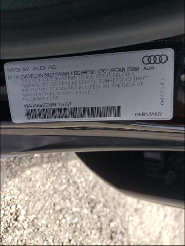 2014 AUDI A7 PREMIUM WAUWGAFCXEN106167