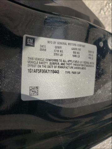 2010 CHEVROLET COBALT 2LT 1G1AF5F56A7110443