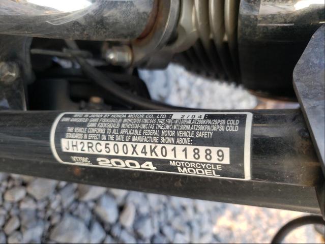 2004 HONDA VT750C JH2RC500X4K011889