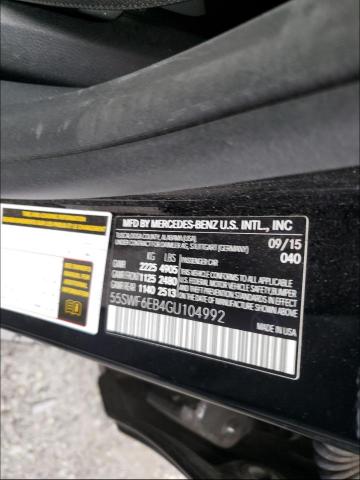 2016 MERCEDES-BENZ C 450 4MAT 55SWF6EB4GU104992