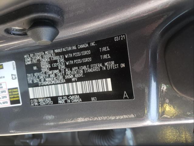 2021 LEXUS RX 450H 2T2HGMDA3MC066364