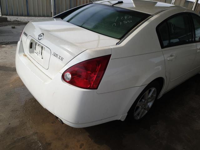 VIN: 1N4BA41E15C850190 Auction: COPART UAE Lot: 53510071 Location: DUBAI INDUSTRIAL CITY - DUBAI 1N4BA41E15C850190 NISSAN MAXIMA SE 2005 WHITE Photo 10