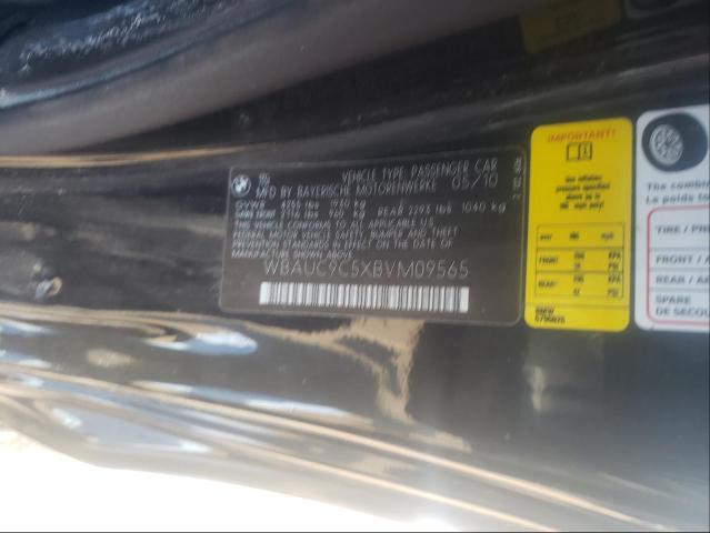 2011 BMW 135 I WBAUC9C5XBVM09565