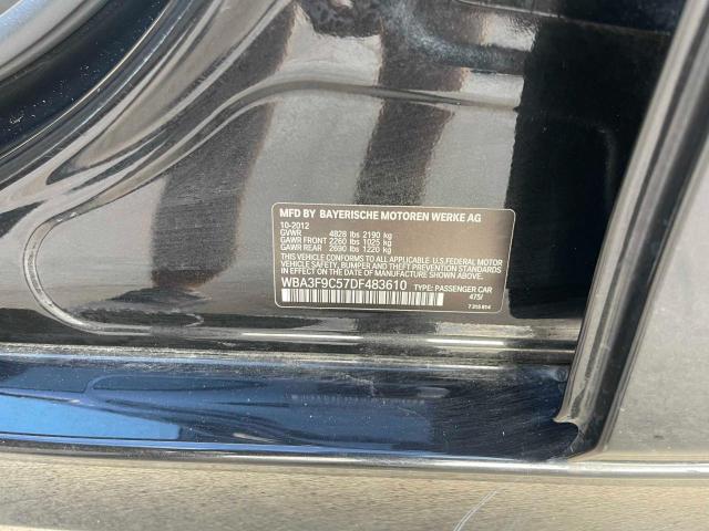 2013 BMW ACTIVEHYBR WBA3F9C57DF483610