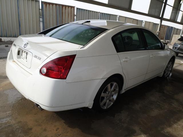 VIN: 1N4BA41E15C850190 Auction: COPART UAE Lot: 53510071 Location: DUBAI INDUSTRIAL CITY - DUBAI 1N4BA41E15C850190 NISSAN MAXIMA SE 2005 WHITE Photo 4
