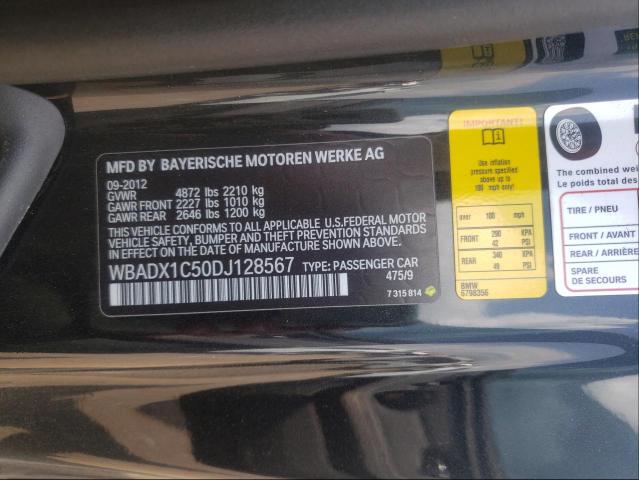 2013 BMW 335 I SULE WBADX1C50DJ128567