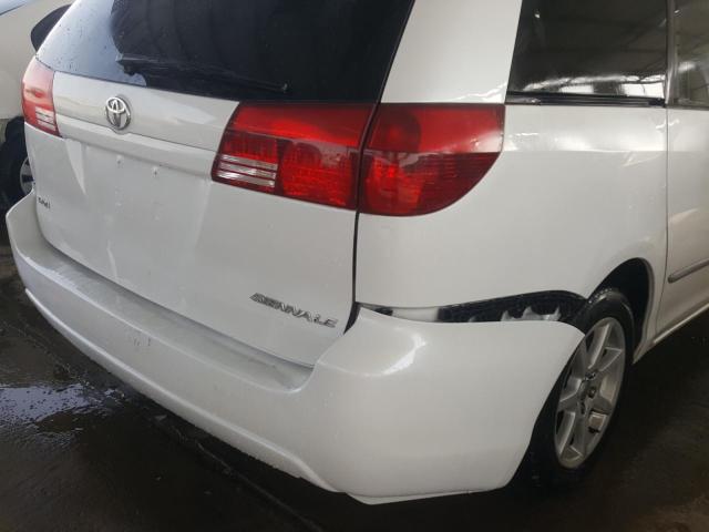 VIN: 5TDZA29C84S179551 Auction: COPART UAE Lot: 54905511 Location: DUBAI INDUSTRIAL CITY - DUBAI 5TDZA29C84S179551 TOYOTA SIENNA 2004 WHITE Photo 18