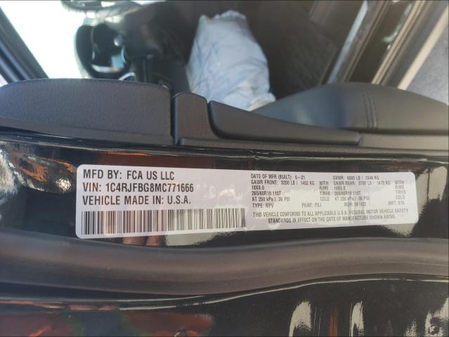1C4RJFBG8MC771666 Jeep Grand Cherokee Limited