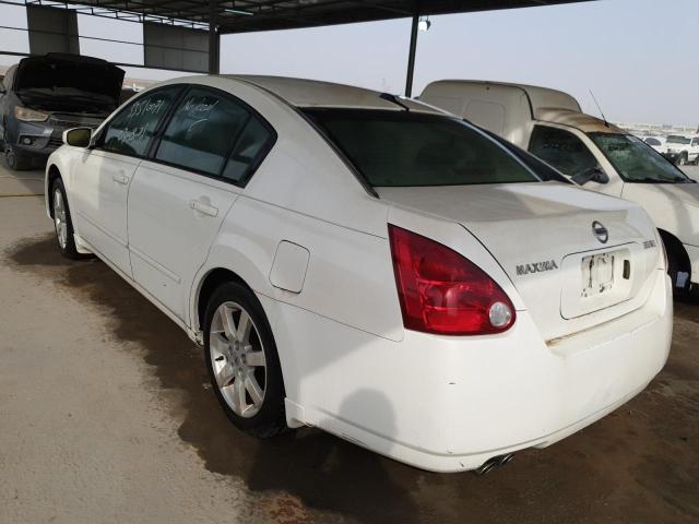 VIN: 1N4BA41E15C850190 Auction: COPART UAE Lot: 53510071 Location: DUBAI INDUSTRIAL CITY - DUBAI 1N4BA41E15C850190 NISSAN MAXIMA SE 2005 WHITE Photo 3