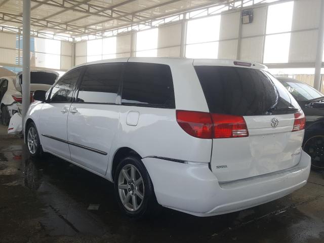 VIN: 5TDZA29C84S179551 Auction: COPART UAE Lot: 54905511 Location: DUBAI INDUSTRIAL CITY - DUBAI 5TDZA29C84S179551 TOYOTA SIENNA 2004 WHITE Photo 3