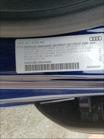 2014 AUDI S7 PREMIUM WAUW2BFCXEN034858