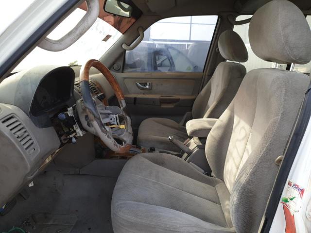 VIN: KMHNM81C75U162365 Auction: COPART UAE Lot: 53576251 Location: DUBAI INDUSTRIAL CITY - DUBAI KMHNM81C75U162365 HYUNDAI TERRACAN 2005 WHITE Photo 5