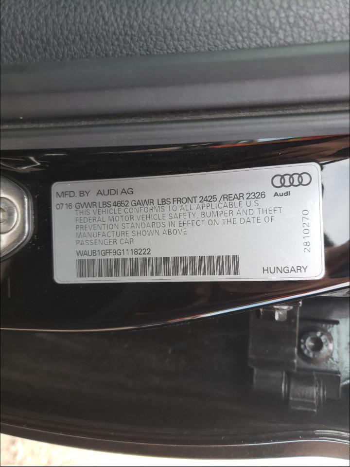 Audi S3 premium 2016