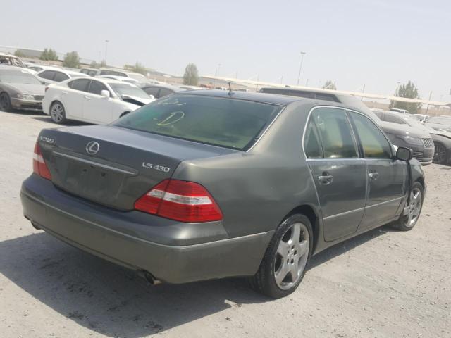 VIN: JTHBN36F465034573 Auction: COPART UAE Lot: 52820891 Location: USED VEHICLE AUCTION - DUBAI JTHBN36F465034573 LEXUS LS430 2006 GREEN Photo 4