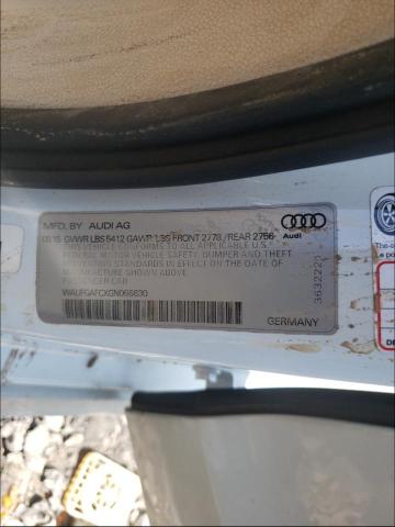 Фото: WAUFGAFCXGN066630 - 10