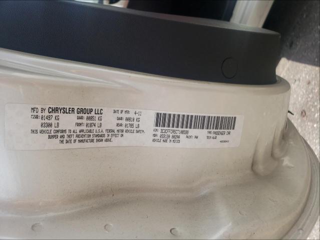 2012 FIAT 500 LOUNGE 3C3CFFCR5CT108599