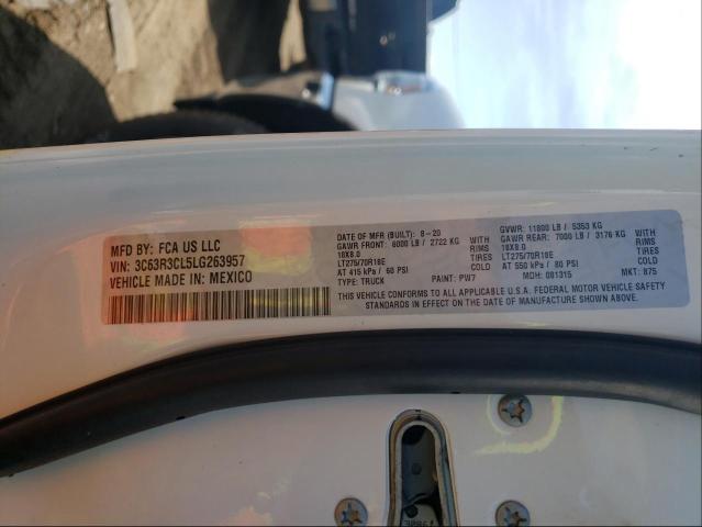 2020 RAM 3500 TRADE 3C63R3CL5LG263957