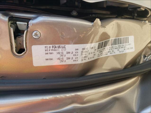 2018 CHRYSLER PACIFICA H 2C4RC1L75JR118470