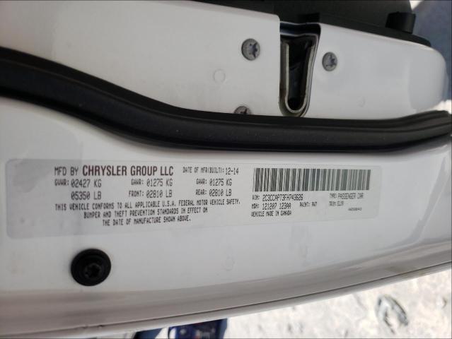 2015 CHRYSLER 300C PLATI 2C3CCAPT3FH743626