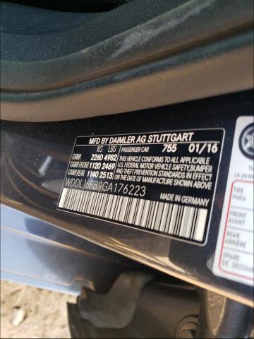 2016 MERCEDES-BENZ CLS 400 WDDLJ6FB9GA176223