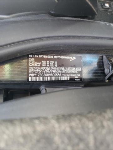 2017 BMW I3 REX WBY1Z8C30HV890558