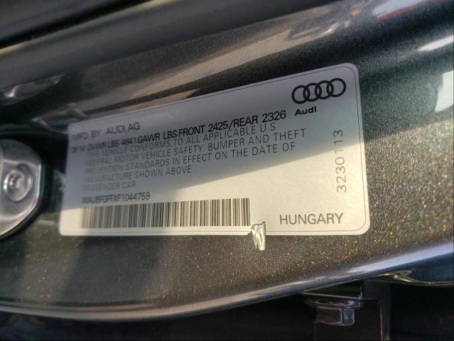 2015 AUDI S3 PREMIUM WAUBFGFFXF1044759
