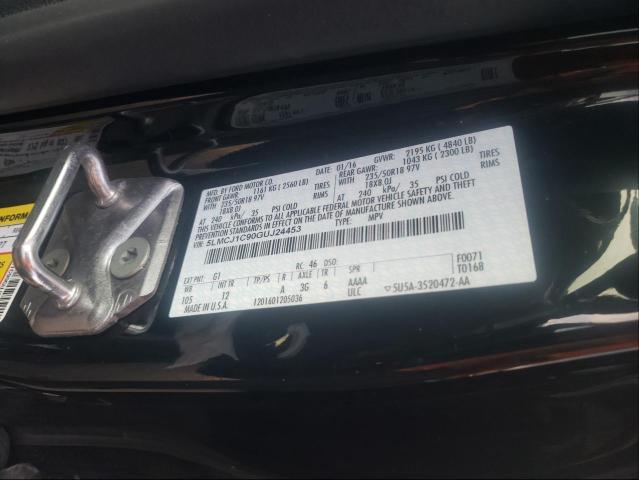 2016 LINCOLN MKC PREMIE 5LMCJ1C90GUJ24453