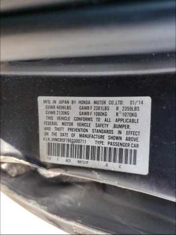 2014 HONDA ACCORD PLU JHMCR5F78EC000711