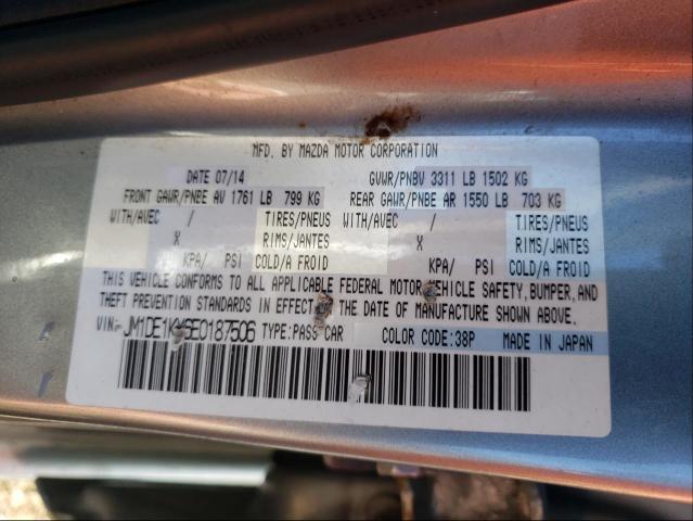 2014 MAZDA MAZDA2 SPO JM1DE1KY6E0187506