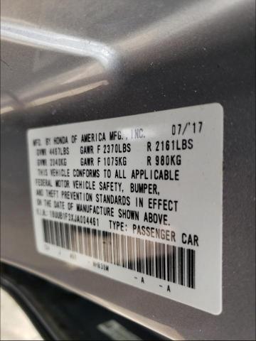 2018 ACURA TLX 19UUB1F3XJA004461