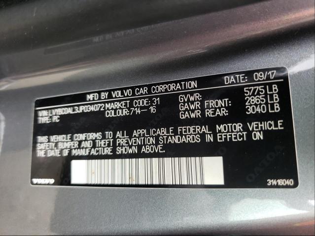 2018 VOLVO S90 T8 INS LVYBC0AL3JP034072