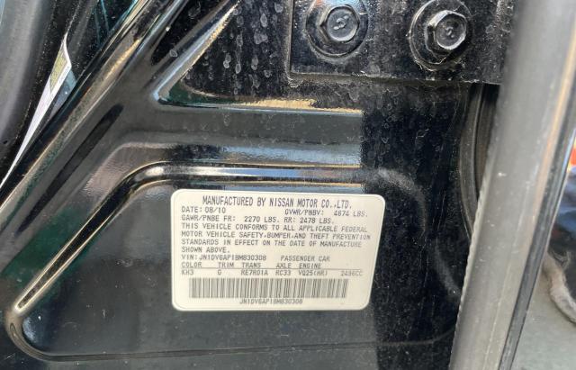 2011 INFINITI G25 BASE JN1DV6AP1BM830308