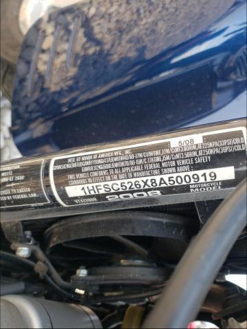 2008 HONDA VTX1300 R 1HFSC526X8A500919