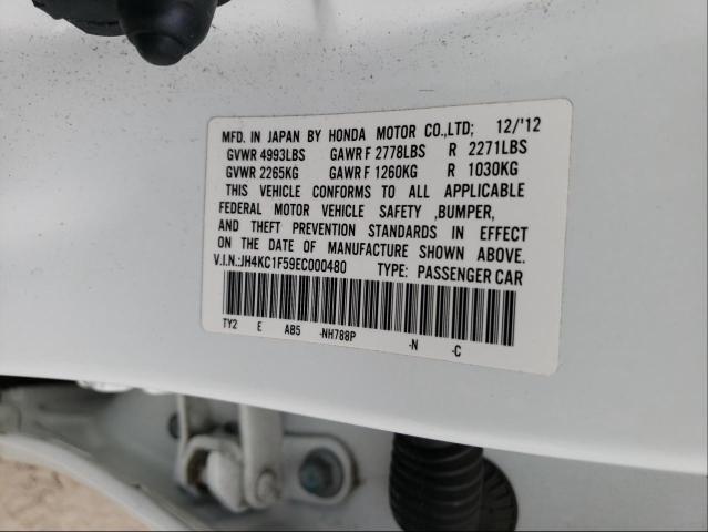 2014 ACURA RLX TECH JH4KC1F59EC000480