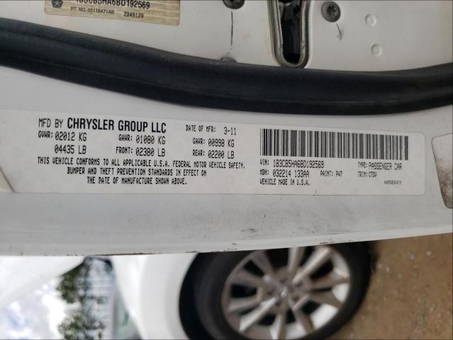 2011 DODGE CALIBER 1B3CB5HA6BD192569